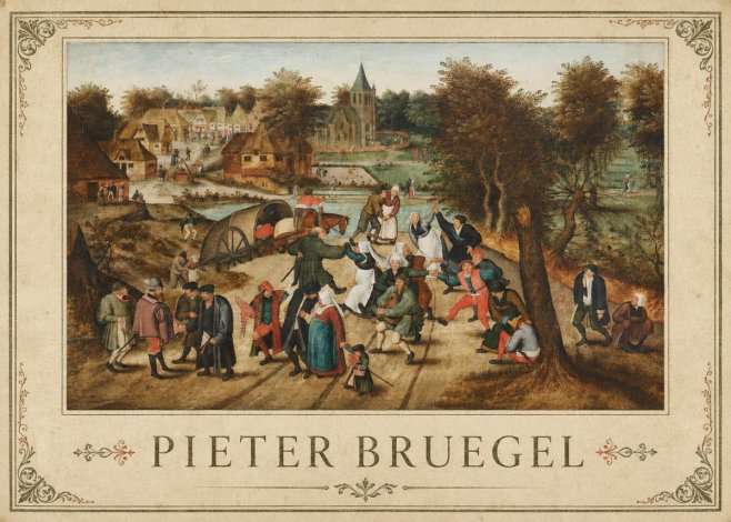 Pieter Bruegel The Peasant Dance I No4 - Poster