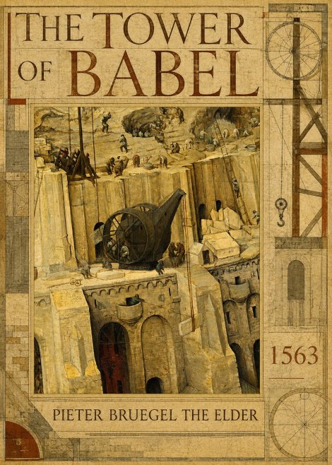 Pieter Bruegel The Tower of Babel VII No6 - Poster