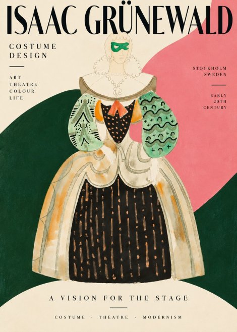 Isaac Grünewald Costume for the Theatre No5 - Poster