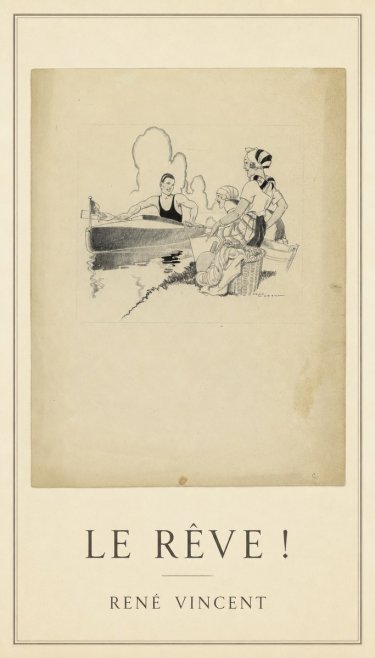 René Vincent Le Rêve ! No1 - Poster