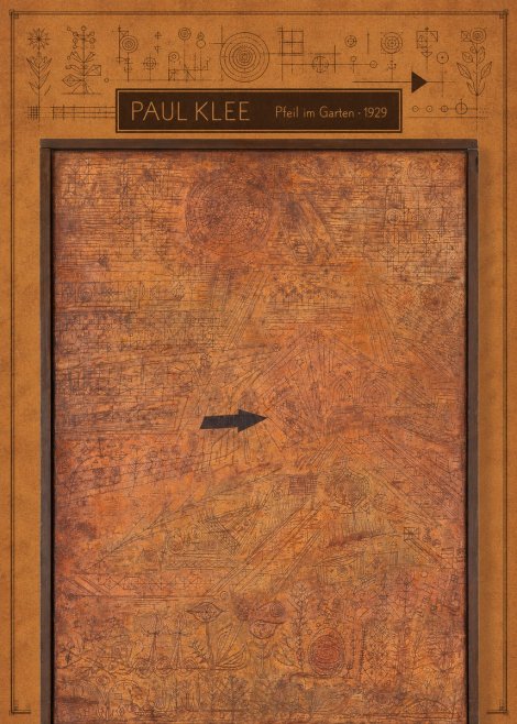Paul Klee Pfeil Im Garten No6 - Poster