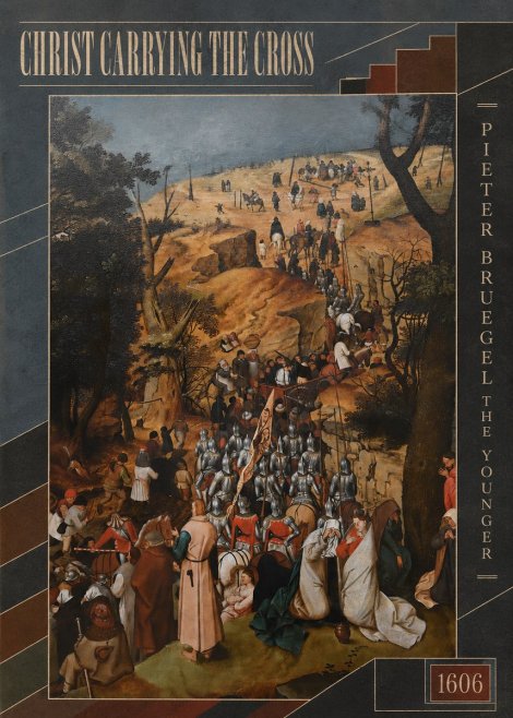 Pieter Bruegel Christ Carrying the Cross I No6 - Poster