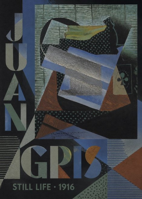 Juan Gris Still Life II No2 - Poster