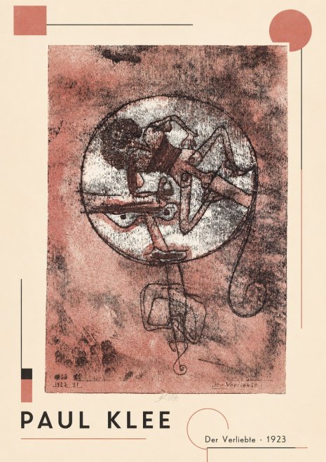 Paul Klee Der Verliebte I No2 - Poster