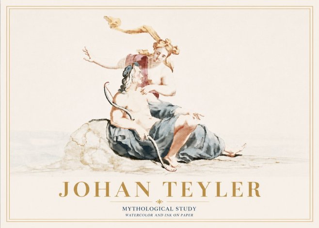 Johan Teyler Mythological Study No6 - Poster