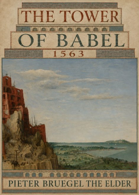 Pieter Bruegel The Tower of Babel X No6 - Poster