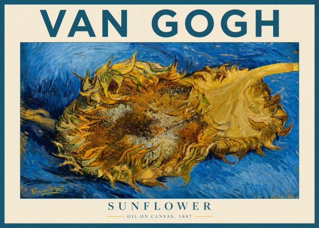 Van Gogh Sunflower No3 - Poster