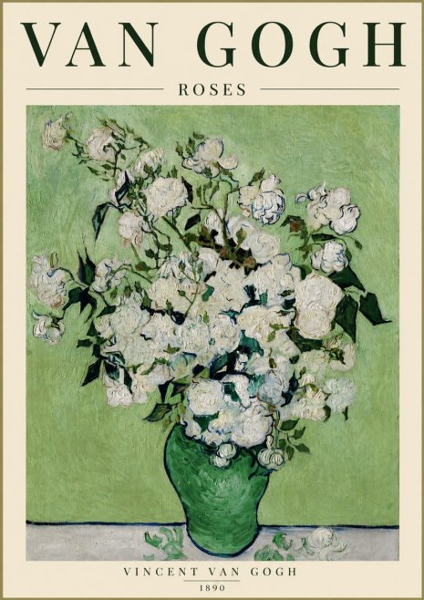 Van Gogh Roses I No6 - Poster