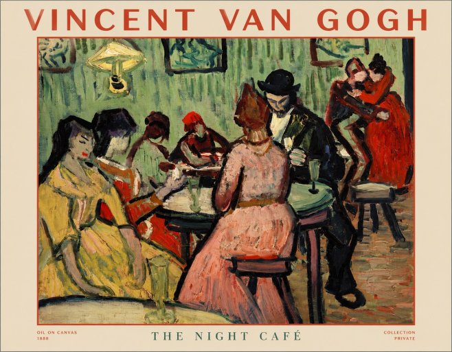 Van Gogh The Night Café I No1 - Poster