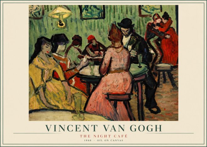 Van Gogh The Night Café I No2 - Poster
