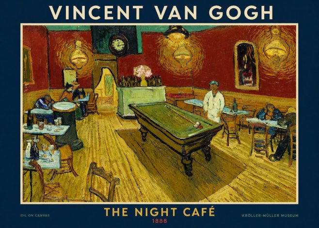Van Gogh The Night Café II No2 - Poster