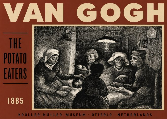 Van Gogh The Potato Eaters I No3 - Poster