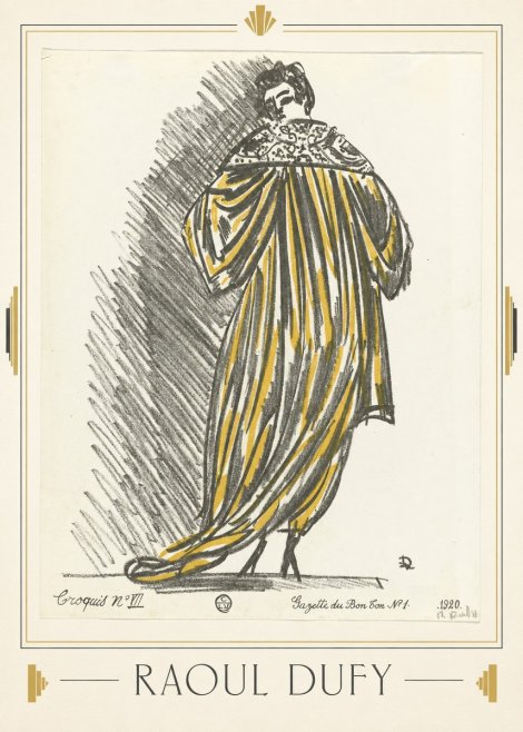 Raoul Dufy Croquis N°vii No3 - Poster