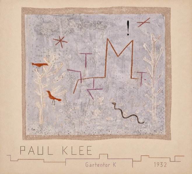 Paul Klee Gartentor K No4 - Poster
