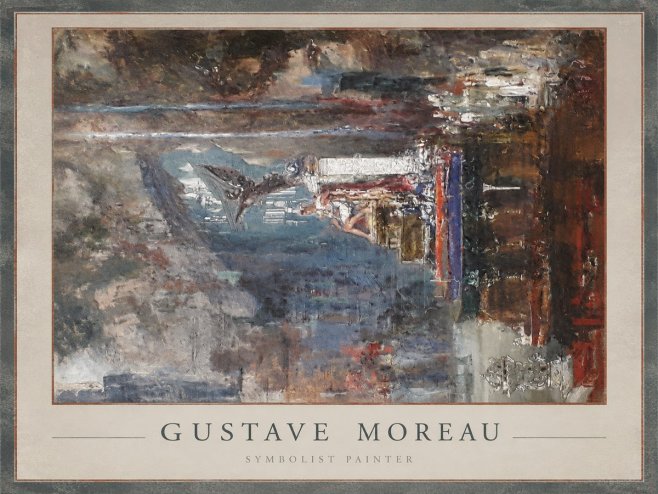 Gustave Moreau Visionary Composition No1 - Poster