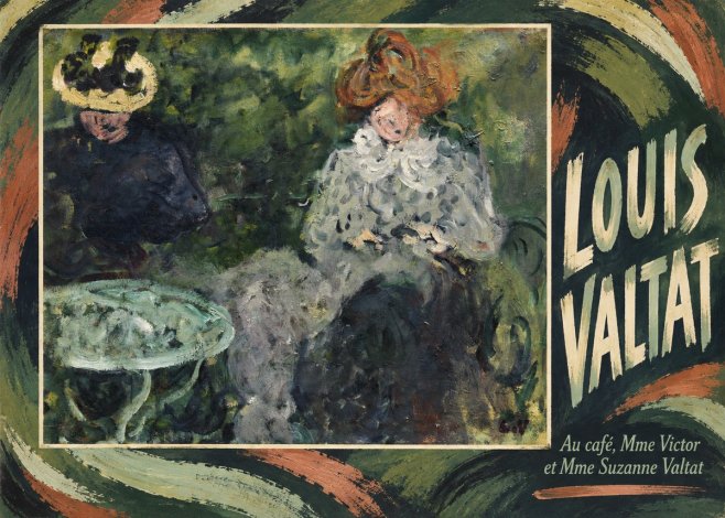Louis Valtat Au Café, Mme Victor Et Mme Suzanne Valtat No3 - Poster