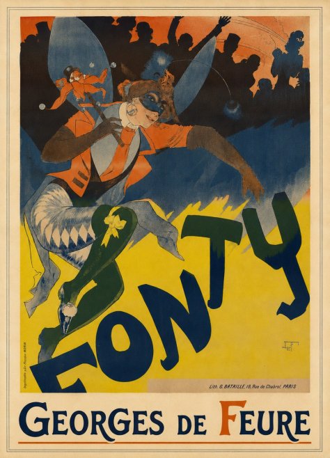 Georges de Feure Gonty No5 - Poster