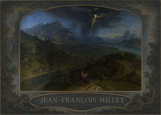 Jean-François Millet The Thunderbolt No5 - Poster