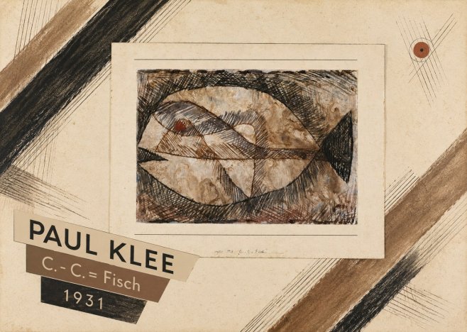 Paul Klee C. - C. = Fisch No4 - Poster