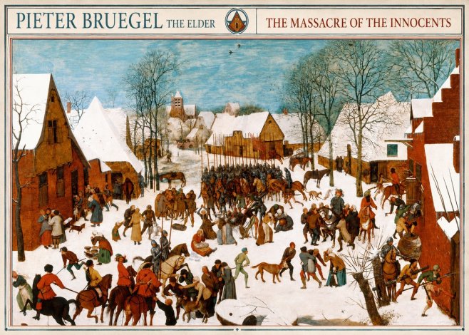 Pieter Bruegel The Massacre of the Innocents No6 - Poster