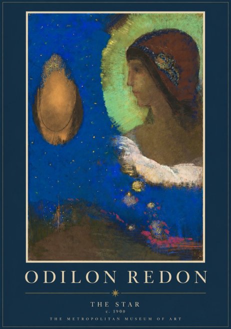 Odilon Redon The Star No2 - Poster