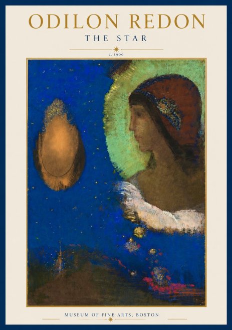 Odilon Redon The Star No5 - Poster