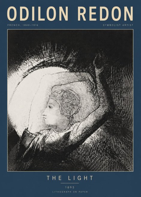 Odilon Redon The Light No2 - Poster