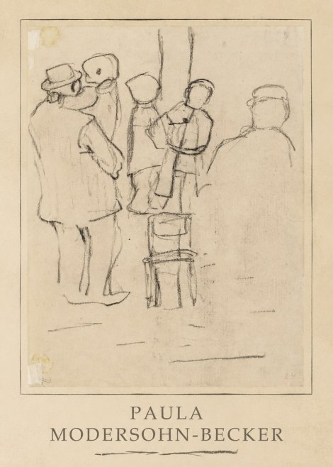 Paula Modersohn-Becker Studies of Figures No3 - Poster