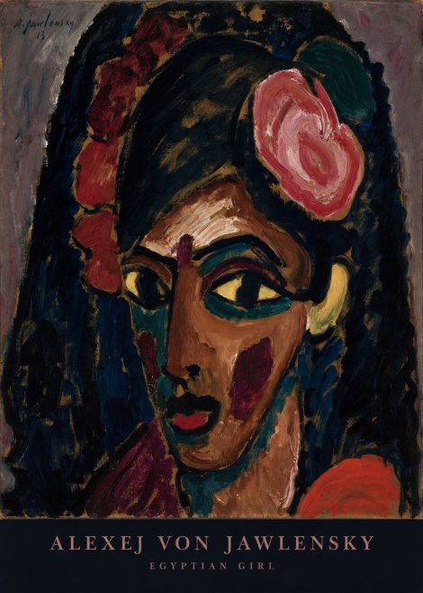 Alexej von Jawlensky Egyptian Girl No6 - Poster