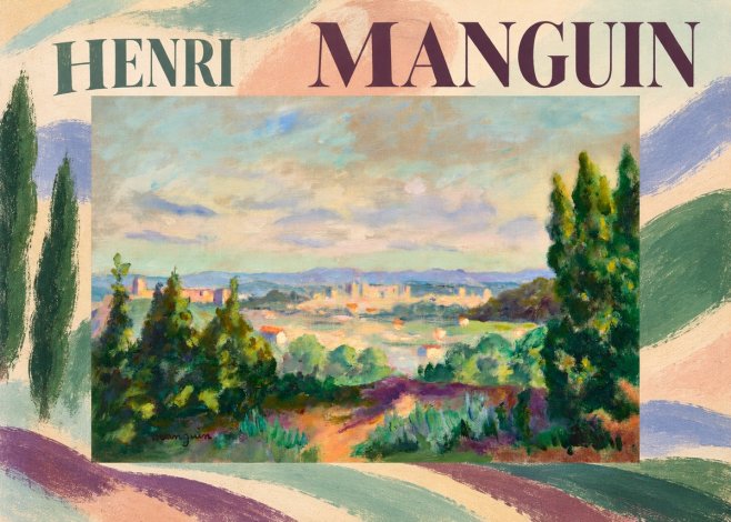 Henri Manguin Mediterranean City View No5 - Poster