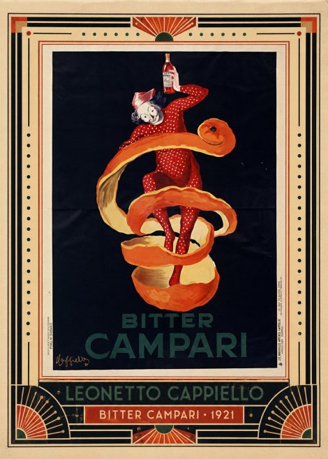 Leonetto Cappiello Bitter Campari I No3 - Poster