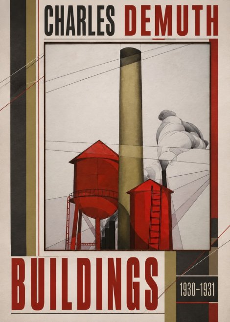 Charles Demuth Buildings No2 - Poster