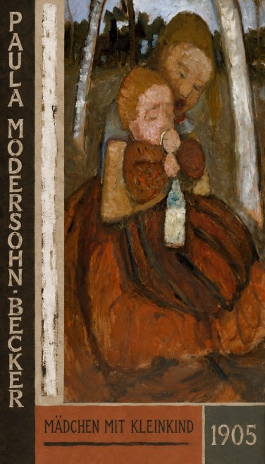 Paula Modersohn-Becker Mädchen Mit Kleinkind I No4 - Poster
