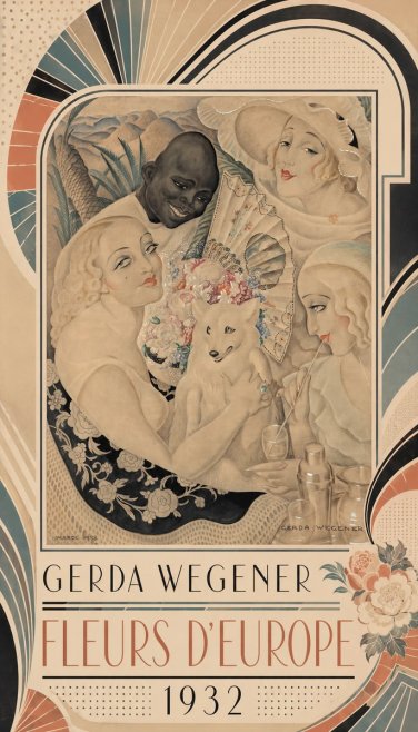 Gerda Wegener Fleurs D'europe No5 - Poster