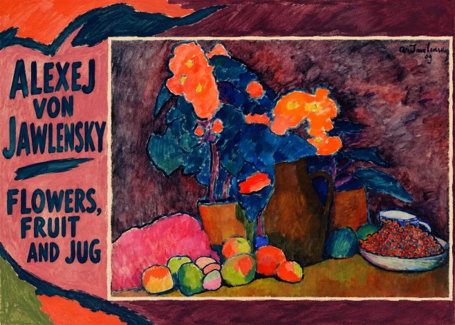 Alexej von Jawlensky Flowers, Fruit and Jug No5 - Poster