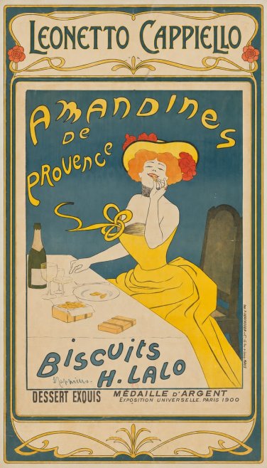 Leonetto Cappiello Amandines De Provence Biscuits H. Lalo II No1 - Poster