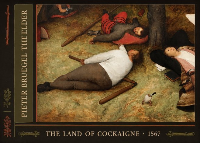 Pieter Bruegel The Land of Cockaigne I No2 - Poster