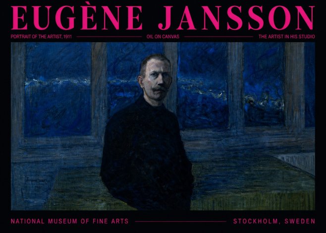 Eugène Jansson Portrait of the Artist, 1911 No5 - Poster