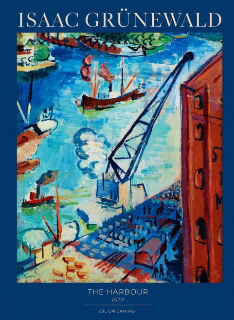 Isaac Grünewald The Harbour No1 - Poster