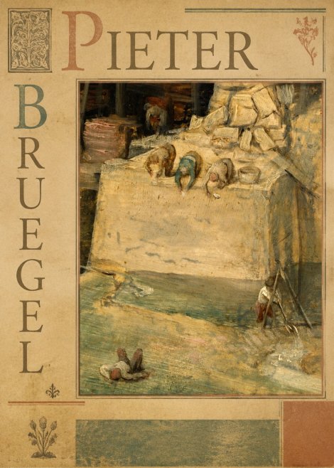Pieter Bruegel Figures on the Embankment No6 - Poster