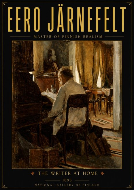 Eero Järnefelt The Writer at Home No6 - Poster