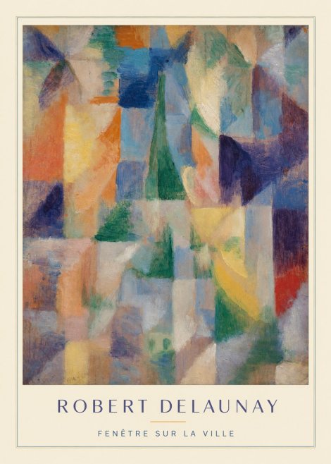 Robert Delaunay Fenêtre Sur La Ville No4 - Poster
