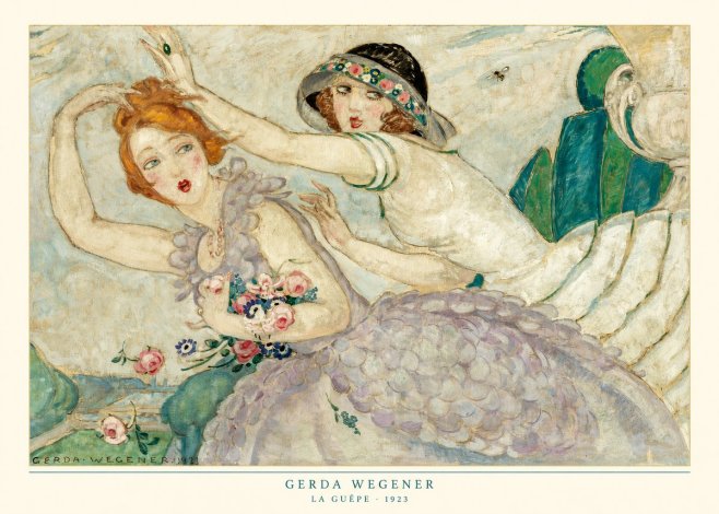 Gerda Wegener La Guêpe No6 - Poster