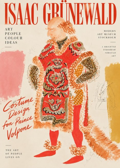 Isaac Grünewald Costume Design for a Theatre Production No4 - Poster