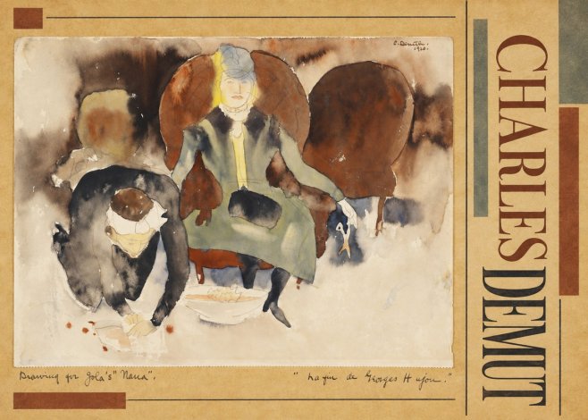 Charles Demuth Drawing for Zola's "Nana" No2 - Poster