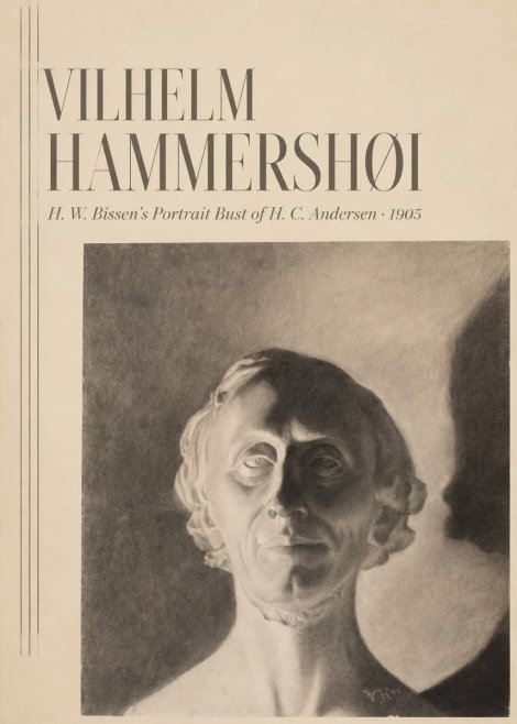 Vilhelm Hammershøi H. W. Bissen's Portrait Bust of H. C. Andersen No3 - Poster