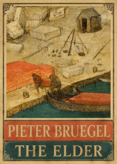 Pieter Bruegel A Harbor Scene Detail No5 - Poster