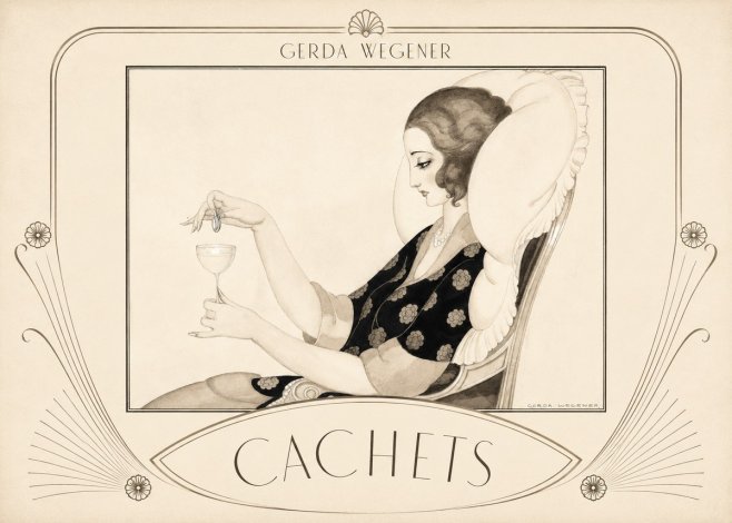 Gerda Wegener Cachets No3 - Poster
