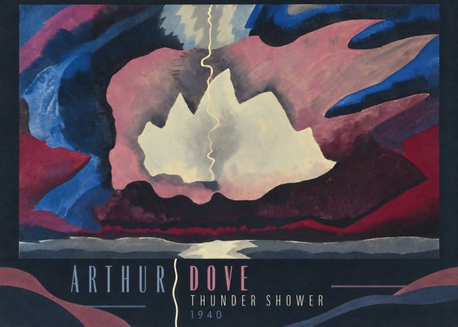 Arthur Dove Thunder Shower No5 - Poster