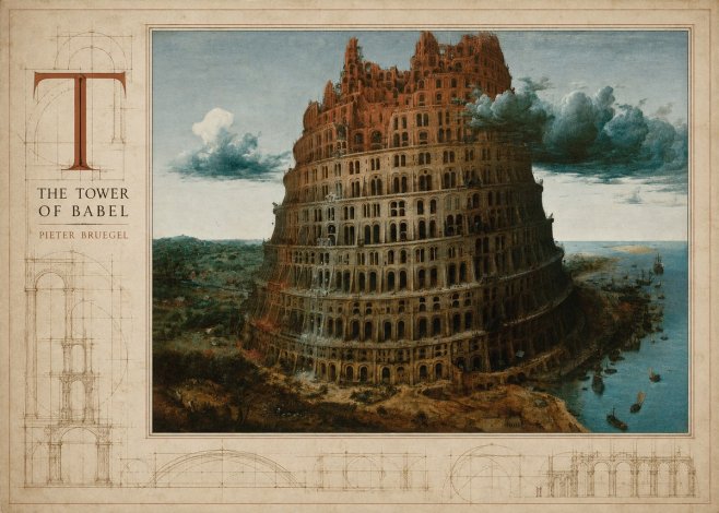 Pieter Bruegel The Tower of Babel XII No4 - Poster